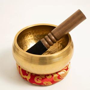 Bol de Son en Cuivre Songbo Fait Main en Gros pour la Méditation Yoga, Bol de Guérison Sonore Xizang Songbo, Carillon en Cuivre, Bol Décoratif - Product Image 2