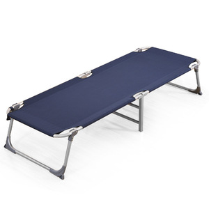 Lit pliant simple en toile, rectangulaire, portable, pour enfants, adultes, personnes âgées, utilisation en camping en plein air - Product Image 2