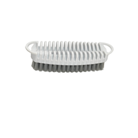 Brosse à linge PET de couleur personnalisable avec manche PP écologique Brosses de nettoyage ménagères à prise facile Brosse à récurer en plastique