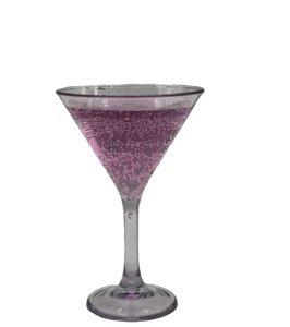 Offre Spéciale – Verre à Martini Traditionnel Transparent de 256 ml (9 oz) – Couleurs Personnalisables – Idéal pour Fêtes, Mariages, Bars à Domicile – Vaisselle Réutilisable - Product Image 4