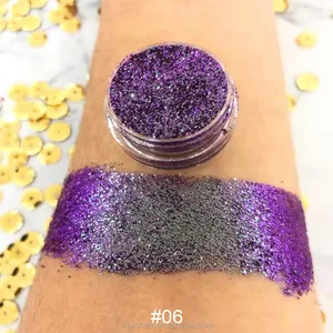 China Factory Seller's Loose Eyeshadow Glitter Matte Palette Eye Makeup with Private Label Chemical Ingredient