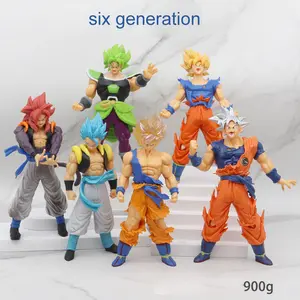 Vendita calda modello collezione giocattolo giappone Anime Dragon Balls Goku Action Figures giocattoli Son Goku Action Figure