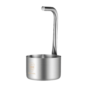 304 из нержавеющей стали 3-цзинь и 5-цзинь утолщенные большие винные усы, винный ковш, воронка, Винодельня - Product Image 1