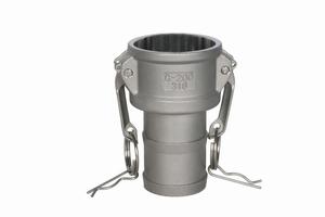 Bộ Nối Ống Mềm Dẻo Bằng Thép Không Gỉ, Bộ Chuyển Đổi Ren Camlock Type F Male X Male Khớp Nối Kết Nối Nhanh - Product Image 4