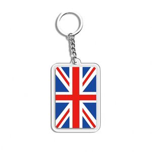 Llavero de acrílico con bandera nacional de Metal Country Flag Crafts, recuerdo de América y Palestina, colgante para bolso - Product Image 3