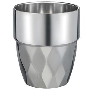 बीयर मग 304 स्टेनलेस स्टील डबल-लेयर ड्रिल-अनाज पानी के कप चाय हीरा रस कप गर्मी इन्सुलेशन एंटी-स्पार्क - Product Image 2