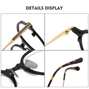 DTX--426日本の手作り純粋なチタンプレートレトロラウンドパーソナライズされたチタン眼鏡フレームトレンド - Product Image 6