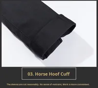 Uniformes de cuisine respirants en maille à manches longues avec logo personnalisé pour hommes et femmes, tenues à manches courtes pour l'hôtellerie, la restauration, les restaurants et les bars