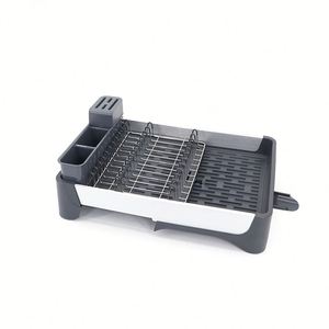 Kitchen OrganizerDrying Organizer Rack Storage Gadget Bowl and Chopsticks Dishes <b>Drainer</b> Storage Rack Dishes Drain Shelf Holder - Product Image 4