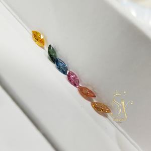 Groothandelsprijs 1.5*3Mm Tot 3*6Mm Kleine Moissaniet Diamant Edelstenen Marquise Gesneden Citroengele Kleur Moissaniet Losse Stenen - Product Image 3