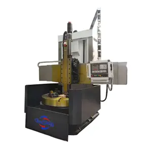 Máquina automática vertical resistente del torno del tambor del disco del CNC para el corte y el proceso de metal