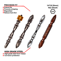 Embout de tournevis PH2 de haute qualité fabriqué avec des matériaux S2 et D1 pour un travail de fixation durable