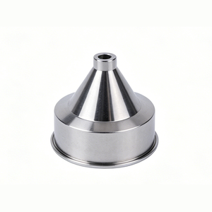 Stainless Steel Tri-Clamp Funnel, Sanitary Grade Conical Hopper, 304/316L Polished Filling Funnel for Food & Beverage, Pharma, L - Product Image 1