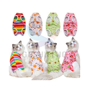 Ropa de recuperación <span class=keywords><strong>para</strong></span> cirugía de gatos, traje de recuperación de esterilización suave y acogedor <span class=keywords><strong>para</strong></span> gatos, ropa sanitaria <span class=keywords><strong>para</strong></span> mascotas, cachorros, <span class=keywords><strong>perros</strong></span> y gatos - Product Image 1