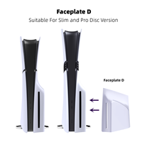 Plaques de recouvrement pour PS5 Slim, 1 pièce, accessoires de décoration pour PS5 Slim/PS5 Pro