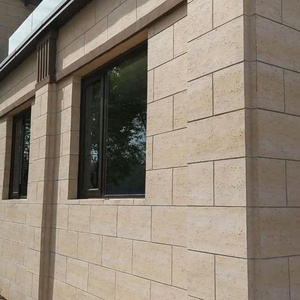 <span class=keywords><strong>Feuille</strong></span> de placage flexible en pierre feuilles de travertin flexible de tuile facile à transporter facile à installer - Product Image 4