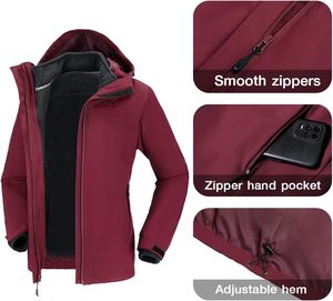 <span class=keywords><strong>Veste</strong></span> de ski longue respirante pour <span class=keywords><strong>femme</strong></span> CAMEL CROWN, imperméable <span class=keywords><strong>3</strong></span> <span class=keywords><strong>en</strong></span> <span class=keywords><strong>1</strong></span>, hiver avec doublure <span class=keywords><strong>en</strong></span> polaire, chaude, coupe-vent, neige, <span class=keywords><strong>randonnée</strong></span> <span class=keywords><strong>en</strong></span> plein air - Product Image 5