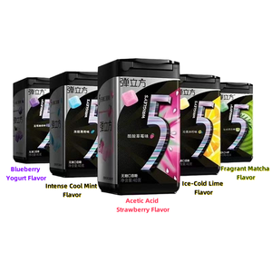 Vente en gros <span class=keywords><strong>Chewing</strong></span>-<span class=keywords><strong>gum</strong></span> 40g sans sucre Best-seller chinois doux <span class=keywords><strong>citron</strong></span> menthe saveur <span class=keywords><strong>fraise</strong></span> OEM bâton boîte bouteille Options - Product Image 4