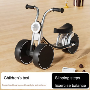 Scooter de tres ruedas para interiores y exteriores para niños, coche de juguete de equilibrio para bebés, triciclos de Pedal para niños pequeños producidos - Product Image 5
