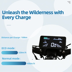 มอเตอร์ไซค์วิบากสมรรถนะสูง - กำลังไฟ 52V 1000W ยางหน้ากว้าง 20 นิ้ว ระบบกันสะเทือนเต็มรูปแบบ ระยะทางไกล สำหรับผู้ใหญ่ - Product Image 3