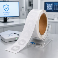 Autocollant NFC NTAG 224 DNA, étiquette RFID d'authentification SUN, imprimable, 13,56 MHz, anti-contrefaçon, pour la protection de la marque