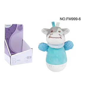 Peluche lindo elefante León cebra vaso luminoso juguete de peluche con música Shantou juguetes educativos niños aprendizaje