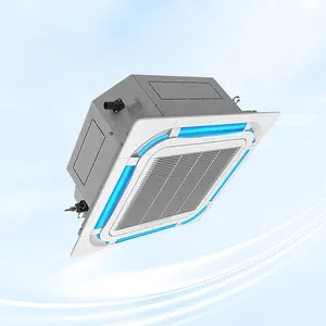 Gree R32 R410a Inverter Compact Size Cassette Fan Coil Indoor Unit for VRF Air Conditioner Cooling Heating Ceiling AC Unit