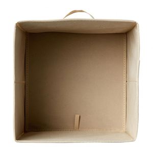 Boîte de rangement pliable en tissu non tissé de haute qualité, bac de rangement décoratif pour la maison, boîte de rangement pour organiser les dossiers à la maison - Product Image 5