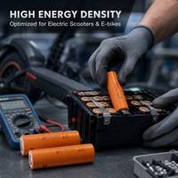 Tenpower INR21700 60XG 6000mAh 3.6V Sel Baterai Lithium Ion Silinder Berdaya Tahan Tinggi untuk Drone FPV, Sepeda Listrik, Skuter, Senter