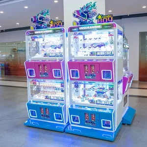Anime unico di alta qualità gru Arcade personalizzato magia per divertente Clip regalo morsetto premio artiglio giocattolo Vending macchina da gioco a gettoni