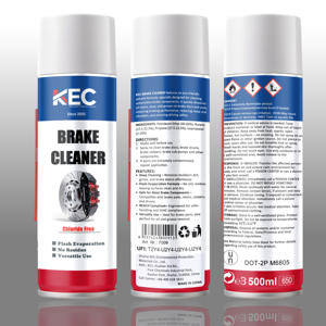 <span class=keywords><strong>Nettoyant</strong></span> pour freins haute performance non chloré - Aérosol 500 ml pour un nettoyage efficace du système de freinage et des pièces automobiles - Product Image 2