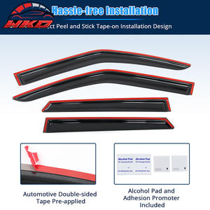 Déflecteurs de vitres pour Chevrolet Blazer 19-26, pare-pluie et pare-soleil, à coller - Product Image 4