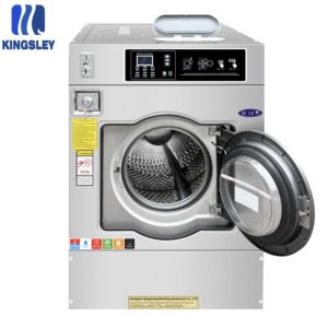 Lave-linge commercial, équipement de blanchisserie, lave-linge <span class=keywords><strong>à</strong></span> monnayeur ou <span class=keywords><strong>à</strong></span> carte avec sécheuses - Product Image 4