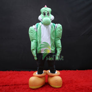 Foto <span class=keywords><strong>de</strong></span> juguete suave <span class=keywords><strong>de</strong></span> Dragón Verde personalizado, traje inflable <span class=keywords><strong>de</strong></span> PVC, ropa <span class=keywords><strong>de</strong></span> <span class=keywords><strong>bola</strong></span>, <span class=keywords><strong>disfraz</strong></span> <span class=keywords><strong>de</strong></span> hip hop - Product Image 1