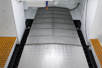 Centre d'usinage vertical CNC à double colonne robuste DC1520, entièrement fermé IP54, étanche à la poussière et à l'eau, avec interverrouillage de porte de sécurité