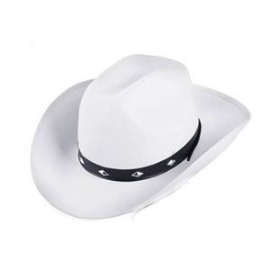 Sombrero de Sol Personalizado con Logotipo, Estilo Prairie, con Ala Ancha, Sombrero Vaquero Occidental para Actividades al Aire Libre, Viajes por Praderas y Fiestas - Product Image 4