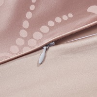 Parure de lit de luxe en soie de mûrier 100% jacquard satiné tissé, rafraîchissante, pour hôtel, sur mesure