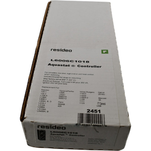 New Original Ready Plc Resideo L6006c1018 High or Low Limit &amp;amp; Circulator Strap-on <strong>Aquastat</strong>, 65-200- Plc - Product Image 1