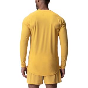 Camisetas de Gimnasio para Hombre de Algodón 100% de Buena Calidad al por Mayor, Camisetas Lisas de Manga Larga, Multicolores, con Impresión de Logotipo Personalizado, Directamente de Fábrica - Product Image 5