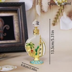 Chai tinh dầu nước hoa 30ml thiết kế hình cây dừa, xương rồng, khách sạn <span class=keywords><strong>Burj</strong></span> <span class=keywords><strong>Al</strong></span> <span class=keywords><strong>Arab</strong></span>, chất liệu thủy tinh, có thể nạp lại, quà tặng 30211 - Product Image 6