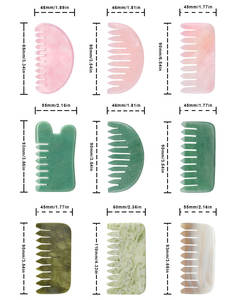 2025 nouveauté femmes naturel guérison cristal cheveux peigne <span class=keywords><strong>cuir</strong></span> <span class=keywords><strong>chevelu</strong></span> <span class=keywords><strong>appareil</strong></span> de <span class=keywords><strong>Massage</strong></span> pour la Relaxation - Product Image 3