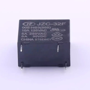 JZC-32F/005-HS3(<span class=keywords><strong>555</strong></span>) Relais de puissance 5V unipolaire unidirectionnel-normalement ouvert - Product Image 1