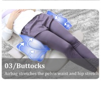 Nouveaux produits Healthpal Oem Odm multifonction électrique corps complet pression d'air matelas de Massage du dos tapis de Massage thermique