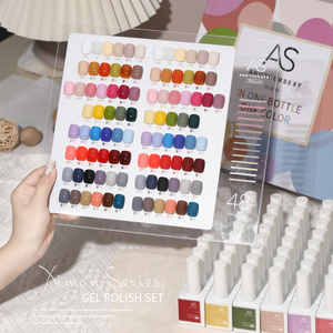 Comme Créer Votre Propre  Personnalisé 48 <span class=keywords><strong>Couleurs</strong></span> Gel Vernis Kit Marque Privée 15ml <span class=keywords><strong>Couleurs</strong></span> Uv Gel Vernis À Ongles Gel Coffret - Product Image 3
