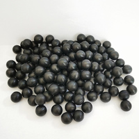 Personnalisé 17mm 18mm Solide Dur Petit Paintball Rebondissant Balle En Caoutchouc Naturel