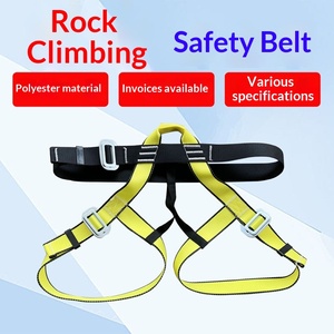 Suministro Directo de Fábrica: Cinturón de Seguridad de Medio Cuerpo para Montañismo y Escalada en Roca, Entrenamiento contra Incendios, Escape de Caída Rápida en Altura - Product Image 3