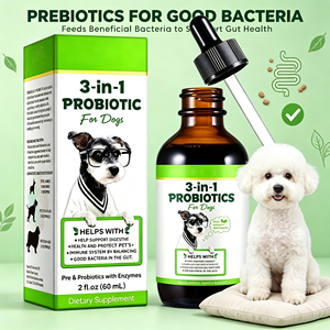 Gotas Probióticas con Sabor a Turquía para el Apoyo a la <span class=keywords><strong>Colitis</strong></span> en Perros, Gotas Intestinales - Product Image 3