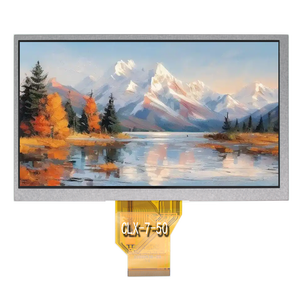Display TFT da 7 Pollici RGB 50PIN 800X480, Modulo Schermo LCD con <span class=keywords><strong>Touch</strong></span> Resistivo o Capacitivo, Fornitura di Fabbrica CLX - Product Image 1