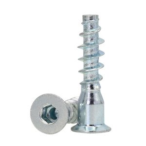 <strong>Screws</strong> Factory Wholesale Hexagon Socket Countersunk <strong>Wood</strong> Flat <strong>Screw</strong> Black <strong>Wood</strong> <strong>Screw</strong> With Plastic Head - Product Image 2