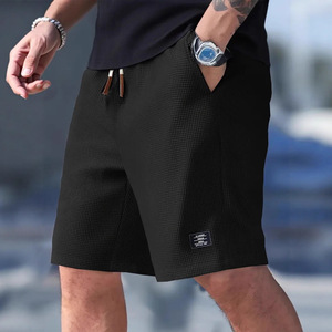 Men's Casual Athletic Shorts Summer Canvas Heavyweight Micro-<b>Elasticity</b> Breathable Polyester/Cotton Beach Shopping Routine - Product Image 2